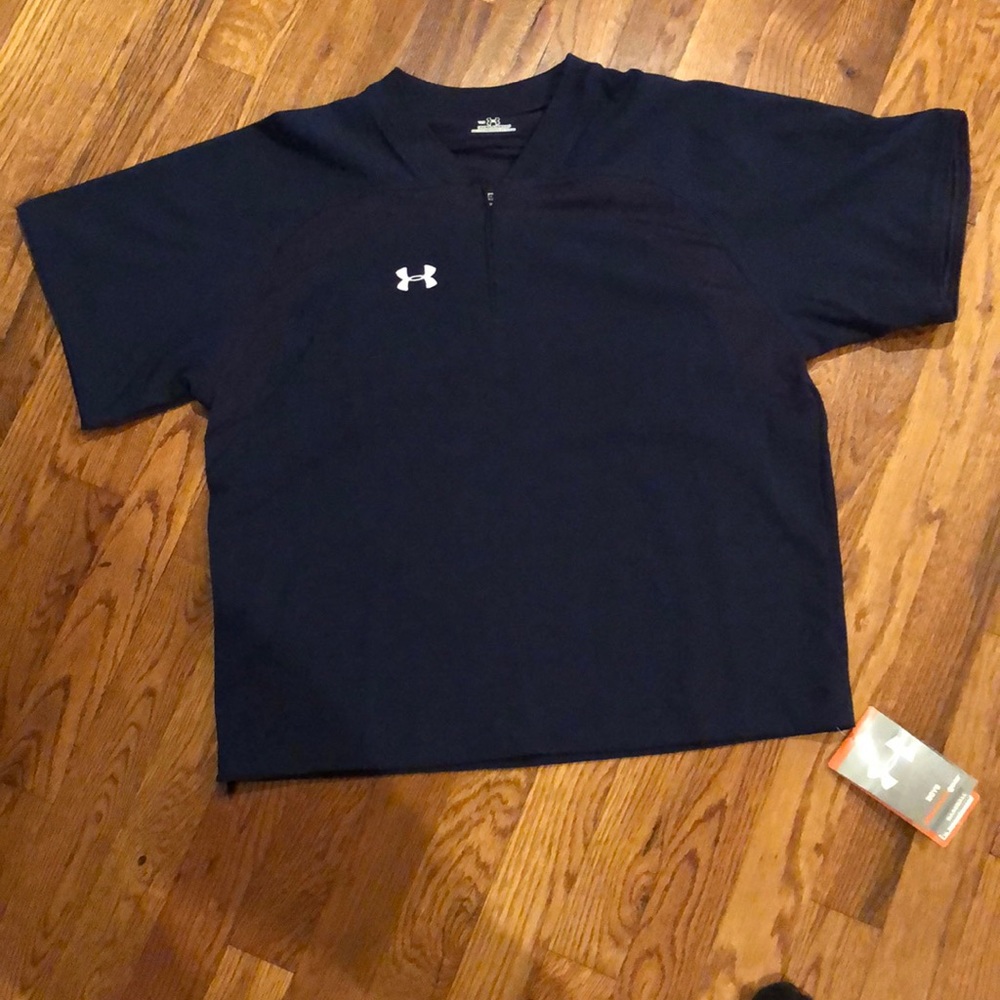 NEW Under Armor boys baseball shirt